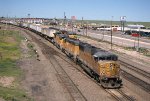 UP 6254 East passing A tower 